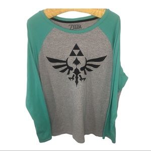 Legend of Zelda Size 2XL Jersey Graphic Shirt